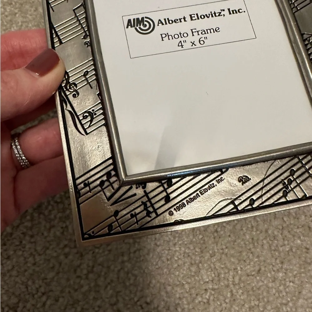 Pewter Albert Elovitz Inc Picture Frame